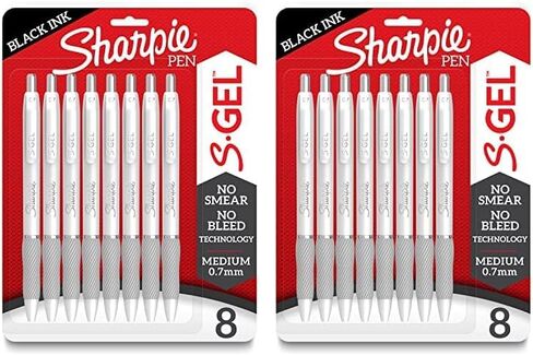 SHARPIE S-Gel Pens, Black in Saudi Arabia