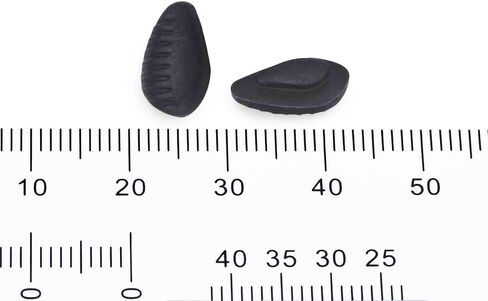 Soft Silicone Nose Pads for Nike Eye Glasses,3 Pairs/Pack (Black) in Saudi Arabia
