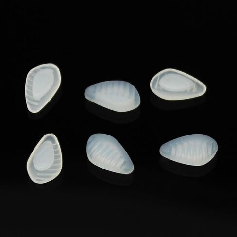 Soft Silicone Nose Pads for Nike Eye Glasses,3 Pairs/Pack (Black) in Saudi Arabia