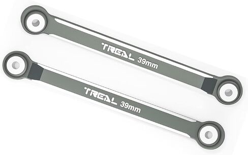 TREAL SCX24 Upper 2 Links （4 Links Conversion） 39mm Alu#7075 for Axial SCX24 C10 Bronco Gladiator 1/24 Scale Trucks (Green) in Saudi Arabia
