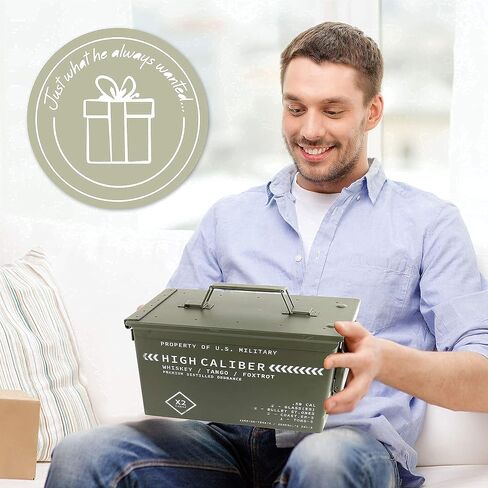 نظارات الويسكي وأحجار الويسكي في عرض صندوق تكتيكي فريد | كؤوس الكوكتيل والوقايات والملاقط من بوربون | نظارات ويسكي للرجال | هدايا الويسكي للرجال | مجموعة زجاج الويسكي in Saudi Arabia