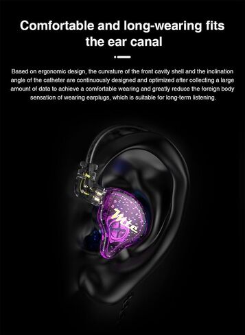 سماعات أذن TRN MTE IEM 1DD HiFi داخل الأذن، سماعات أذن TRN IEM ديناميكية داخل الأذن مع كابل C Pin قابل للفصل للموسيقى والألعاب والرياضة in Saudi Arabia