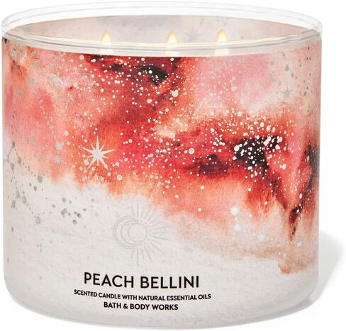 Peach Bellini 3 Wick Candle 14.5 oz / 411 g in Saudi Arabia