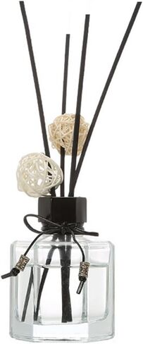 1 قطعة 120 مل/4 أونصة زجاجة ناشر زجاجية فارغة قابلة لإعادة الملء برطمانات ناشرة للروائح العلاجية حاوية تخزين إكسسوارات العطور تستخدم لاستبدال عصي الناشر اليدوية للديكور (شفاف) in Kuwait