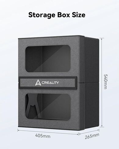 Creality Filament Storage Box, 2 Tier Storage Rack, Storage 10 Spools of 1kg Filament, 3D Printer Filament Storage Container for Filament/UV Resin in Saudi Arabia