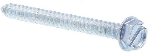 براغي صفائح معدنية 9025571 من Prime-Line، ذاتية التنصت، رأس غسالة سداسية، محرك مشقوق، #10 × 2 بوصة. (25 حزمة) in Saudi Arabia