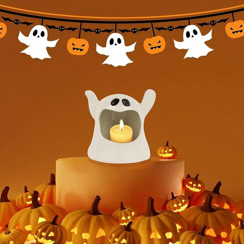 Ceramic Cigarette Ashtray, Desktop Smoking Ashtray Outdoors Indoor, Creative Ash Trays for Home, Office, Halloween Decorative in Kuwait