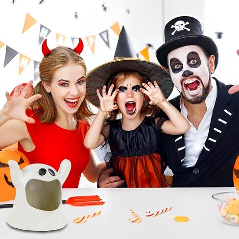 Ceramic Cigarette Ashtray, Desktop Smoking Ashtray Outdoors Indoor, Creative Ash Trays for Home, Office, Halloween Decorative in Kuwait