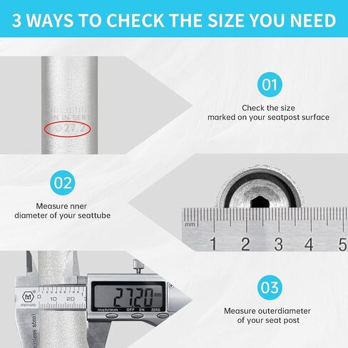 Bike Suspension Seat Post 27.2/28.6mm Shock Absorber Damper Bicycle Seat Post Mountain Bike Road Bicycle Seat Post in Saudi Arabia