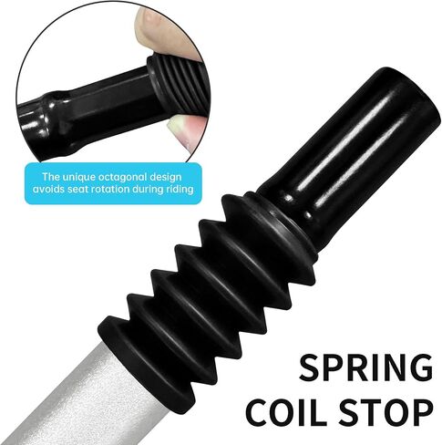 Bike Suspension Seat Post 27.2/28.6mm Shock Absorber Damper Bicycle Seat Post Mountain Bike Road Bicycle Seat Post in Saudi Arabia
