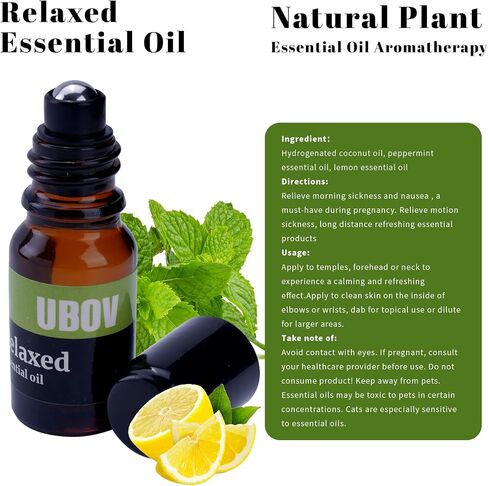 Peppermint Essential Oil Roll On 100% Pure Peppermint Oil, 0.33 fl oz 30ml in Saudi Arabia