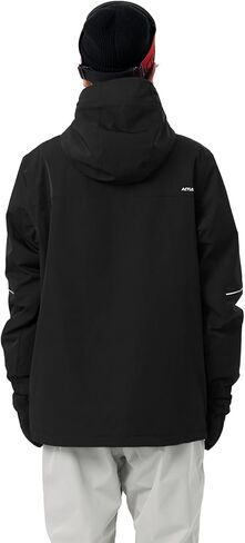 Actleis Mens Pullover Snowboard Jacket Waterproof Hooded Insulated Ski Jacket Warm Winter Snow Coat in Kuwait