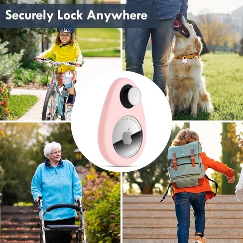 Airtag Keychain Airtag Holder for Keys, Luggage,Pet,Bag 2 Pack Air Tag Case with Keychain, Airtags Key Chain for Apple Air Tags, Airtag Accessories for GPS Item Finder Tracker, Black in Saudi Arabia