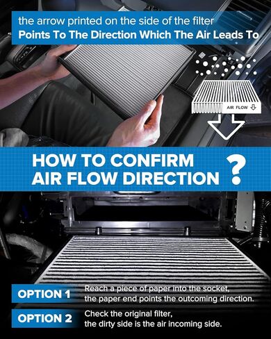 PHILTOP CF10134 Cabin Air Filter, Replacement for ILX, MDX, RDX, RL, RLX, TL, TLX, TSX, ZDX, Accord, Accord Crosstour, Civic, Crosstour, CR-V, Odyssey, Passport, Pilot, Ridgeline in Saudi Arabia