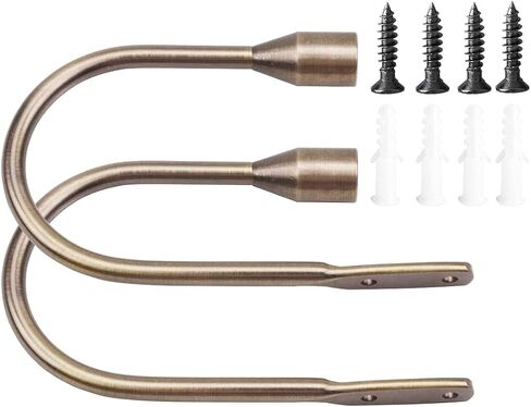 2 Pack Curtain Tiebacks, Decorative Curtain Holdbacks, Curtain Holder for Window Décor (Bronze) in Kuwait