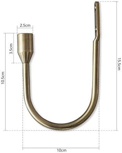 2 Pack Curtain Tiebacks, Decorative Curtain Holdbacks, Curtain Holder for Window Décor (Bronze) in Kuwait