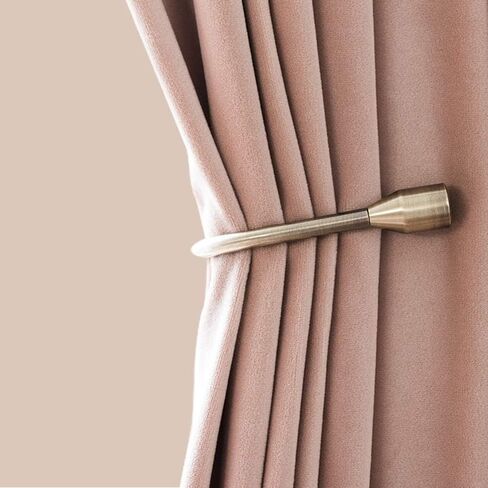 2 Pack Curtain Tiebacks, Decorative Curtain Holdbacks, Curtain Holder for Window Décor (Bronze) in Kuwait