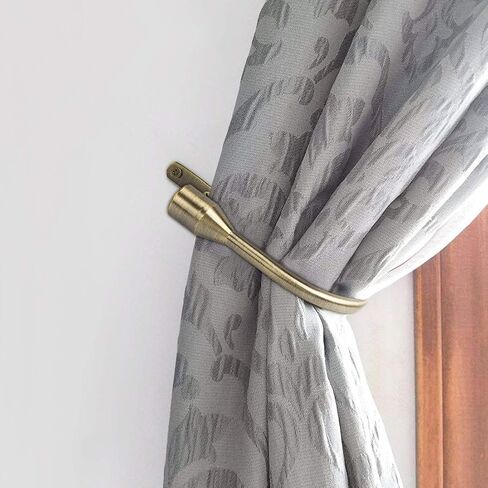 2 Pack Curtain Tiebacks, Decorative Curtain Holdbacks, Curtain Holder for Window Décor (Bronze) in Kuwait
