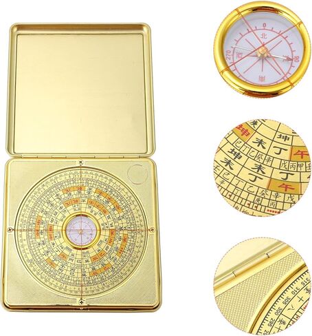 14.5 سم Feng Shui Compass Luo Pan - باغوا الصينية جيدة الحظ لتخطيط المنزل وتزيينه in Saudi Arabia