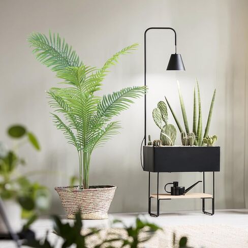 5FT Artificial Tree, Toffee Palm with Plastic Nursery Pot, Fake Plant for Office House Farmhouse Living Room Home Decor (Indoor/Outdoor)… in Saudi Arabia