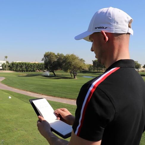 A-ONE Golf scorecard Holder / 2 Waterproof Golf Journal (Golf Log Book), Golf Yardage Book, Golf Scorecard Book, Golf Notebook Golf scorecard Book,30x scorecards. Golf Leather Score Journal in Kuwait