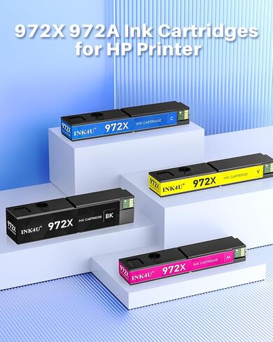 خراطيش حبر 712XL 712 بديلة عالية الإنتاجية لخرطوشة حبر HP DesignJet 712 712XL 712 باللون الأسود واللون لطابعة HP DesignJet T210 Ink T650 T630 T250 T230 (4 عبوات، 1BK/1C/1M/1Y) in Saudi Arabia
