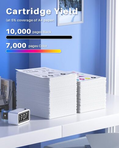 خراطيش حبر 712XL 712 بديلة عالية الإنتاجية لخرطوشة حبر HP DesignJet 712 712XL 712 باللون الأسود واللون لطابعة HP DesignJet T210 Ink T650 T630 T250 T230 (4 عبوات، 1BK/1C/1M/1Y) in Saudi Arabia