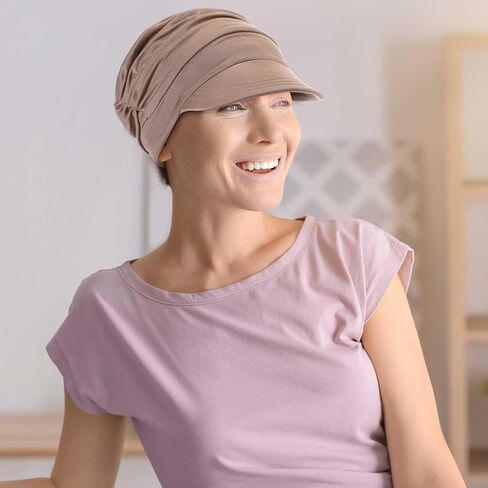 4 عبوات من أغطية الرأس الناعمة للسرطان للنساء، قبعات كيميائية للرأس، قبعات كيميائية، عمامة للحجاب، قبعة بيسبول، قبعة صغيرة مترهلة للمرضى الذين يعانون من تساقط الشعر in Kuwait