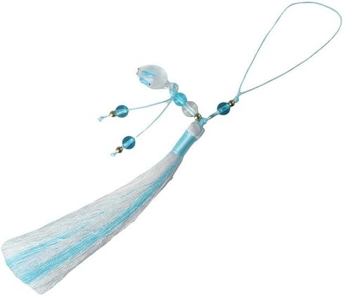 2 Pcs Mo Dao Zu Shi Rabbit Tassels Pendants Grandmaster of Demonic Cultivation Anime Car Pendant, Cosplay Props, DIY Craft Accessory in Saudi Arabia
