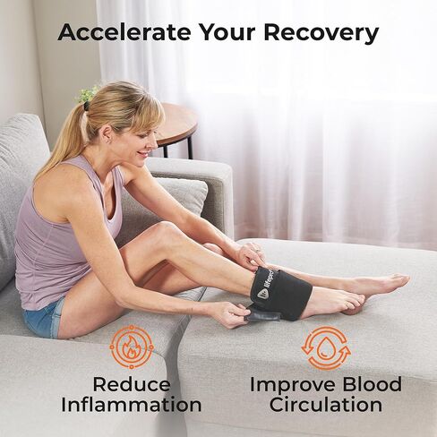 حزام العلاج بالضوء الأحمر من Lifepro - بالقرب من العلاج بالأشعة تحت الحمراء والعلاج بالضوء الأحمر للجسم، واسترخاء العضلات، وتقليل الالتهاب، وتحسين الدورة الدموية - العلاج بالأشعة تحت الحمراء أو جهاز العلاج بالضوء بالأشعة تحت الحمراء in Kuwait