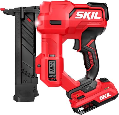 SKIL PWR CORE 20 Brushless 20V 18Ga Brad Nailer Kit including 2.0Ah USB-C Battery and Charger-NA1800B-10 in Saudi Arabia