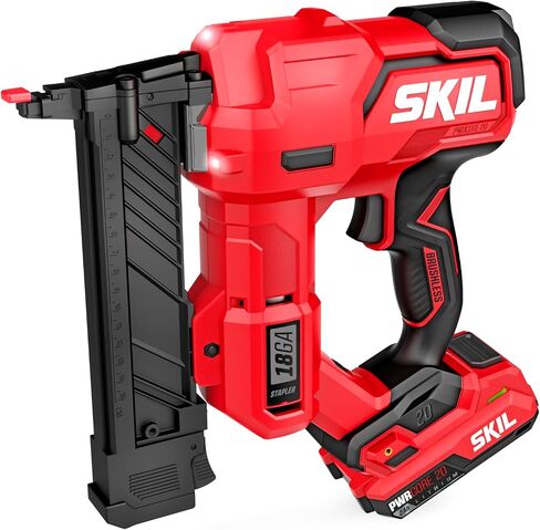 SKIL PWR CORE 20 Brushless 20V 18Ga Brad Nailer Kit including 2.0Ah USB-C Battery and Charger-NA1800B-10 in Saudi Arabia