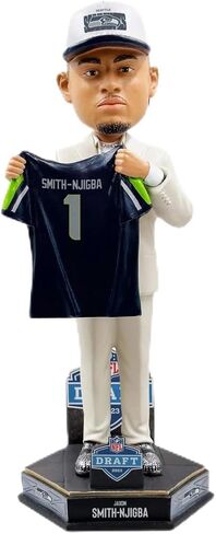 فوكو جاكسون سميث-نجيجبا (سياتل سي هوكس) 2023 NFL Draft Pick Bobblehead in Saudi Arabia