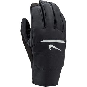 Nike Mens Aeroshield Training Running Winter Gloves Black L