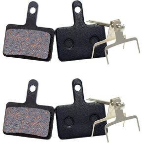 4PCS Bicycle Disc Brake Pads Universal Bicycle Rimming Pads Mountain Bike Brake Pads Pins Spring Pads Oil Disc Brake Blocks Brake Pads