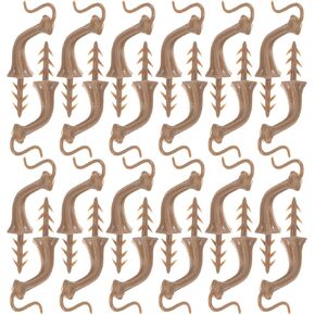 Toddmomy 40pcs Pumpkin Put Pumpkin Stems Halloween Pumpkin Decor Dried Pumpkin Stems Halloween Pumpkin Stems Halloween Fake Pumpkins Lantern Decor Plastic Pumpkin Stems Handle Self Made