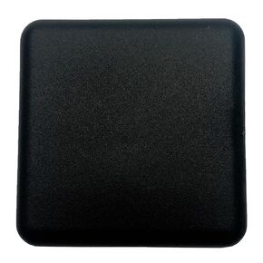4040 European Standard Black Square Plastic Aluminum Profile End Caps, 40×40mm (20pcs)