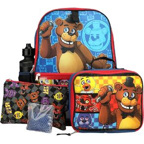 Bioworld Five Night At Freddys 4-Pc Backpack Set for kids