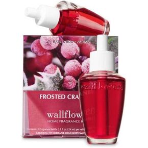 Bath & Body Works White Barn Wallflower Home Fragrance Refills FROSTED CRANBERRY