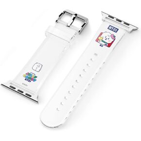 elago BT21 Band Compatible with Apple Watch Band Series ULTRA/SE/9/8/7/6/SE/5/4/3/2/1 [Official Merchandise](38mm,40mm,41mm)(7 FLAVORS)