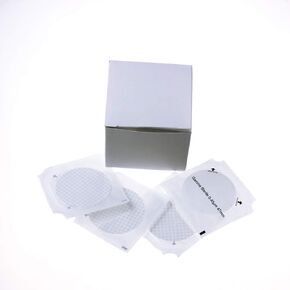 MCE Membrane Filter, ALWSCI Sterile MCE Gridded Membrane Filter, Diameter: 47 mm, Pore:0.45 Micron,Pack of 100