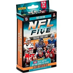 2019 Panini NFL Five Trading Card Game Hanger Box 55-Card Starter Deck