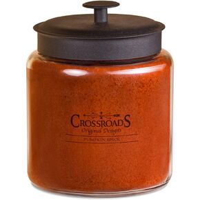 Crossroads Pumpkin Spice Scented 4-Wick Candle, 96 Ounce