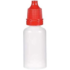 10PCS 20ml Empty Plastic Dropper Bottle Squeezable Eye Liquid Dropper Bottles Small Dropper Refillable Containers with Caps