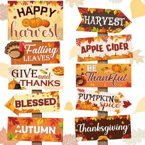 20 Pieces Camping Party Decorations Camping Signs Camping Themed Party Directional Signs for Summer Camp Decor Welcome to Camp Birthday Party Supplies Classroom Wall Door Porch Yard Sign