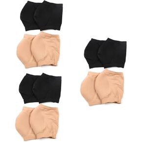 KALLORY 3pcs Foot footmedix Gel pad Cushion Socks for Heels high Heel Protectors Ankle Sock Achilles Tendon Heel Protector Heel Sleeve Women Foot Sleeve for Women Hydrating Boots in Kuwait