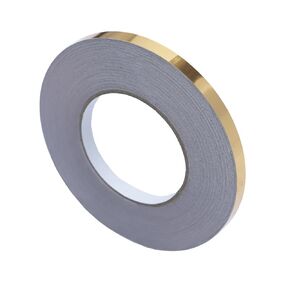 Self-adhesive tile joint stickers, waterproof gap sealing foil decoration, wall, graphic art home decoration, peeling and sticking metallized polyester polyester film process tape (0.39in x 164 Ft)