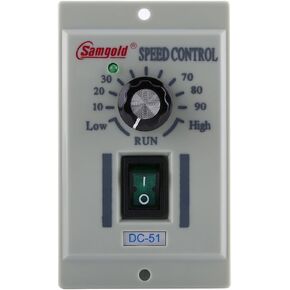 AC Variable Speed Controller, Akozon AC 110V 400W Knob Motor Speed Controller DC 24V~90V Output Single Phase Asynchronous Motor Speed Controller