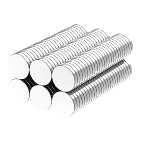N35-3/8"D x 1/16"H - 150 Pack Strong Neodymium Disc Rare Earth Magnets, Small Powerful Round Refrigerator Magnets for Fridge, Crafts, Office, Whiteboard, Dry Erase Board, Cabinets