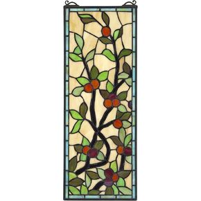 Design Toscano Cannes Tiffany-Style Stained Glass Window